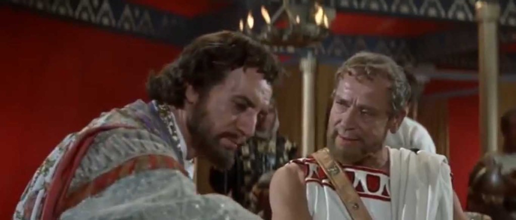 Suurkuningas Xerxes ja võimult kõrvaldatud Sparta kuningas Demaratus, „The 300 Spartans"