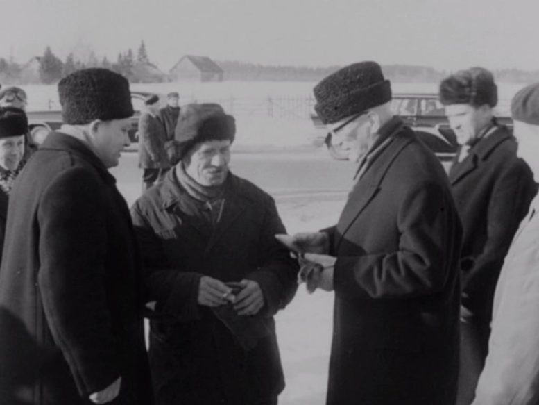 Presidentti Urho Kekkonen Virossa 1964