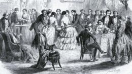 Spritualistien salonkitapaaminen Pariisissa toukokuussa 1853