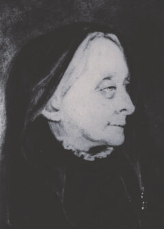 Julie von Güldenstubbe 1880-luvulla. Julie de Guldenstubbé 1880. a-d