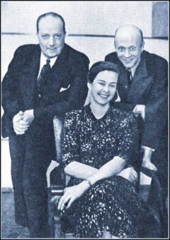 Markus Rautio, Irene Lebas ja Felix Moor 1937
