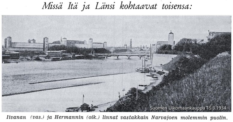 Missä Itä ja Länsi kohtaavat – Suomen Ulkomaankauppa 15.3.1934